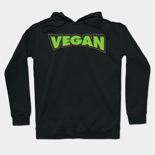 Vegan Logo Hoodie by glutenfreegear